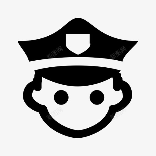 警察管理svg_新图网 https://ixintu.com 警察 管理