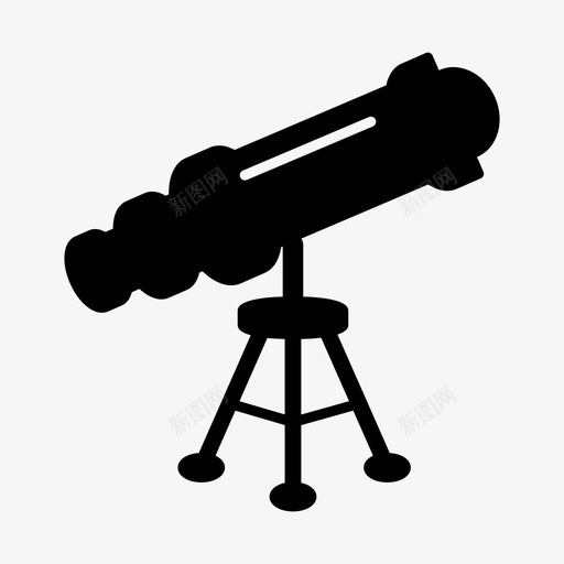 望远镜放大镜光学仪器svg_新图网 https://ixintu.com 望远镜 放大镜 光学仪器 天空 观察者 太空