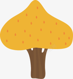 秋季小树插画图20200925素材