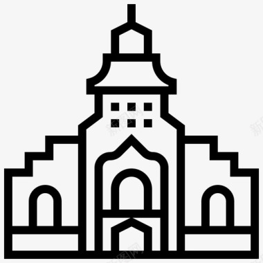 克努特大教堂丹麦landmark图标