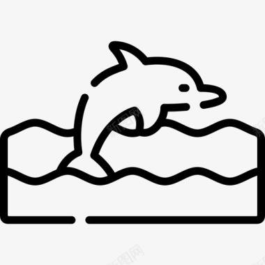 海豚自然162直系图标