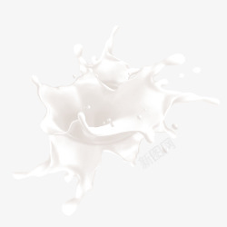 奶液免扣牛奶奶液飞溅喷溅液体高清图片