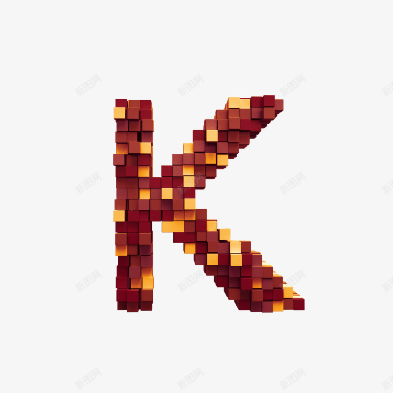 彩色正方形拼装数字字母Kpng免抠素材_新图网 https://ixintu.com K 26个 3D 字数 字母 数字 文字 碎石 组合 英文 
