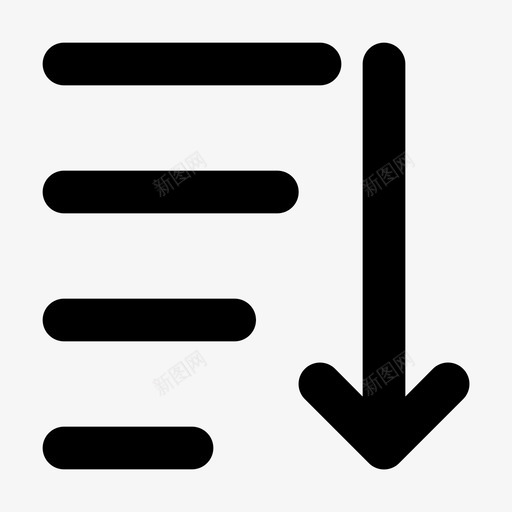 排序基本筛选svg_新图网 https://ixintu.com 基本 用户界面 排序 筛选