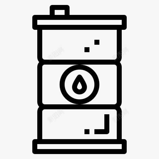 油桶燃料加油站svg_新图网 https://ixintu.com 油桶 燃料 加油站 油箱