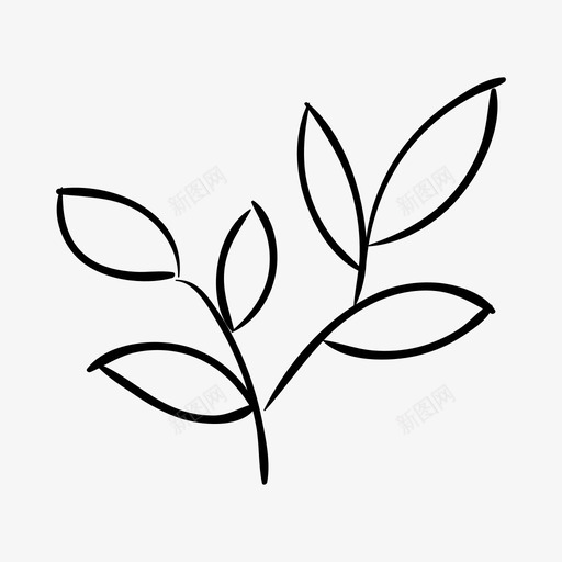茎花匠手绘svg_新图网 https://ixintu.com 花匠 手绘 家居装饰 植物