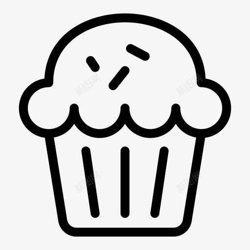 松饼美味甜点svg_新图网 https://ixintu.com 松饼 美味 甜点 馅饼 甜食 食物 字形