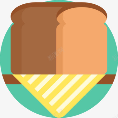 面包160号餐厅平铺图标