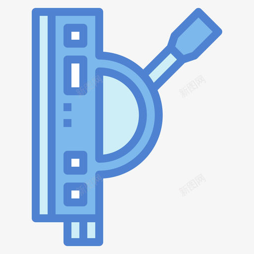刀开关电工20蓝色svg_新图网 https://ixintu.com 开关 电工 蓝色