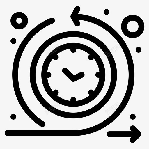 周期周期时间常规svg_新图网 https://ixintu.com 周期 时间 常规 例行 流程 时间管理 粗体