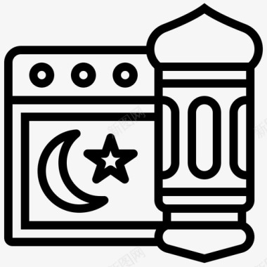 穆哈勒姆第一伊斯兰图标