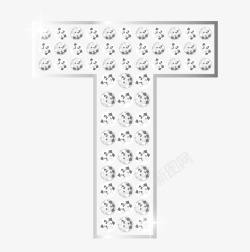闪耀钻石英文字母符号装饰图案AI矢量30闪耀钻石英素材