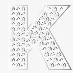 闪耀钻石英文字母符号装饰图案AI矢量21闪耀钻石英素材