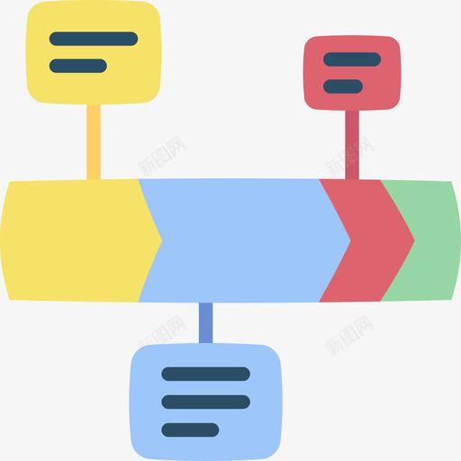 时间线时间管理66扁平svg_新图网 https://ixintu.com 时间 时间管理 扁平
