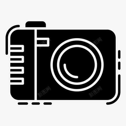 摄影数码相机摄影相机摄影器材svg_新图网 https://ixintu.com 摄影 数码相机 相机 摄影器材 宝丽来 固体 图标
