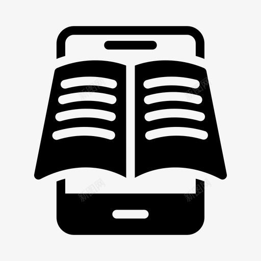 在线手机阅读书籍教育svg_新图网 https://ixintu.com 在线 手机 阅读 教育 书籍 电话 学习 学校 字形