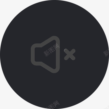 静音白色图标