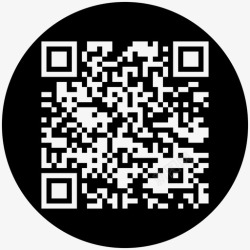 QRcodeqrcode扫描二维码圆形填充高清图片