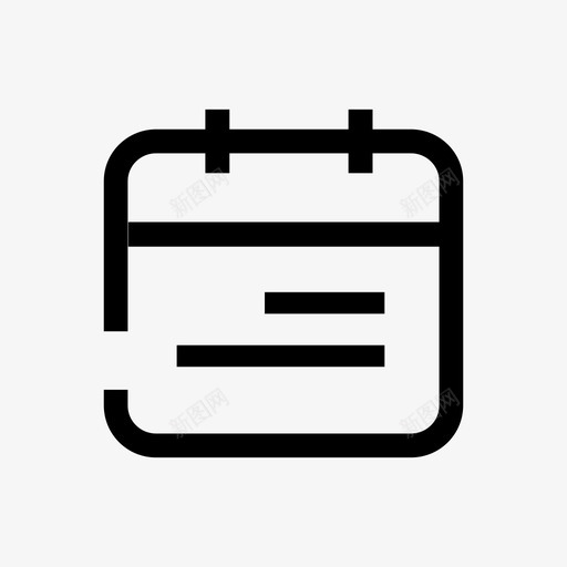 日历内容页svg_新图网 https://ixintu.com 日历 内容
