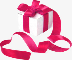 00678圣诞节的礼品盒子系着红色的丝带礼盒素材
