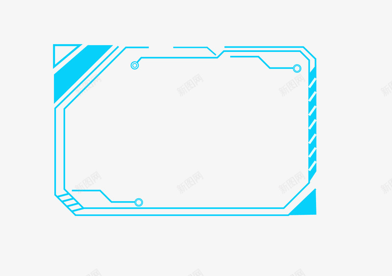 未来科技人工智能不规则边框设计人工智能科技框未来科png免抠素材_新图网 https://ixintu.com 未来 科技 人工智能 不规则 边框 设计