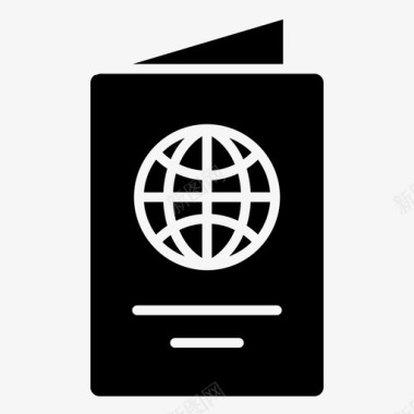 护照184机场字形图标