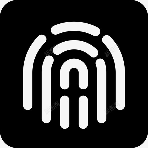 指纹扫描网络应用安全1已填充svg_新图网 https://ixintu.com 指纹 扫描 网络应用 安全 填充