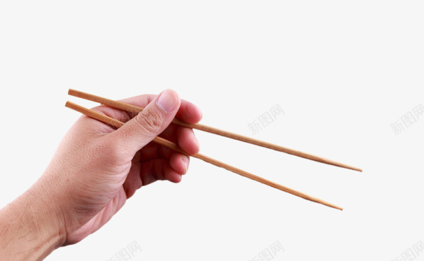 手拿筷子手势筷子免扣食材蔬菜水果免扣画板精图标