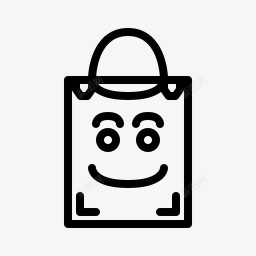 购物袋表情符号乐趣svg_新图网 https://ixintu.com 购物袋 表情 符号 乐趣 购物车 微笑 各种 美容