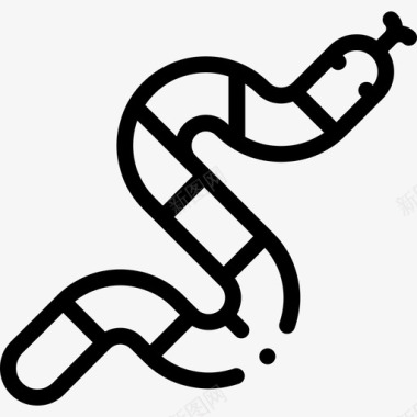 蛇动物107直系图标