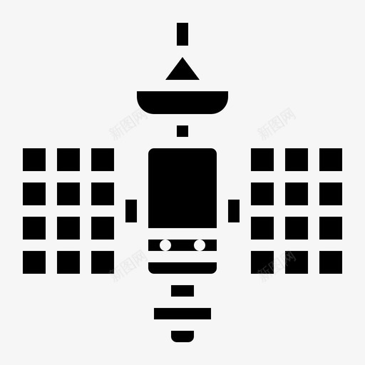 卫星科学158字形svg_新图网 https://ixintu.com 卫星 科学 字形