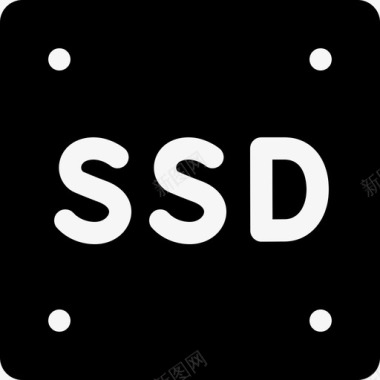 Ssd计算机89已填充图标