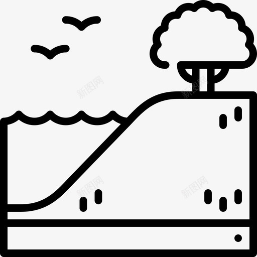 生物圈环境26线性svg_新图网 https://ixintu.com 生物圈 环境 线性