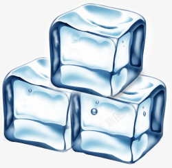 冰块冰晶透明19冰雪素材