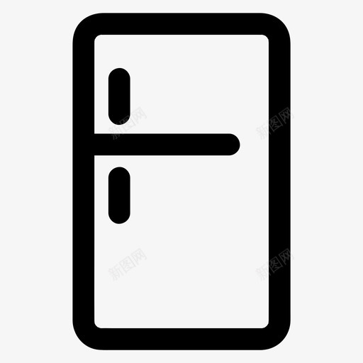 冰箱冷柜设备svg_新图网 https://ixintu.com 电子 冰箱 冷柜 设备 厨房 配件