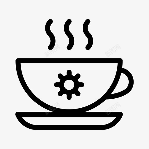 热茶杯休息咖啡svg_新图网 https://ixintu.com 热茶 茶杯 休息 咖啡 业务 分析 字形