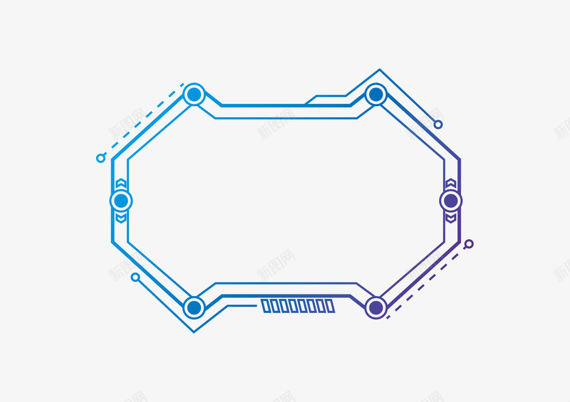 未来科技人工智能不规则边框设计人工智能科技框未来科png免抠素材_新图网 https://ixintu.com 未来 科技 人工智能 不规则 边框 设计