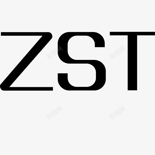ZSTsvg_新图网 https://ixintu.com ZST logo