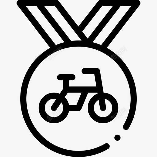 奖牌自行车赛15枚直线型svg_新图网 https://ixintu.com 奖牌 自行车赛 15枚 直线 线型