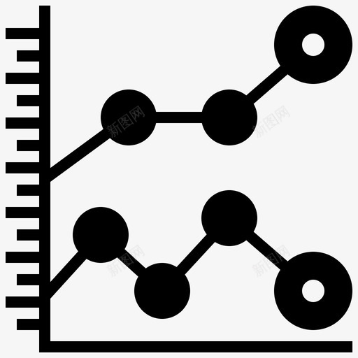 图表线估计预测svg_新图网 https://ixintu.com 图表 估计 预测 趋势 研究 分析 glyph 00003