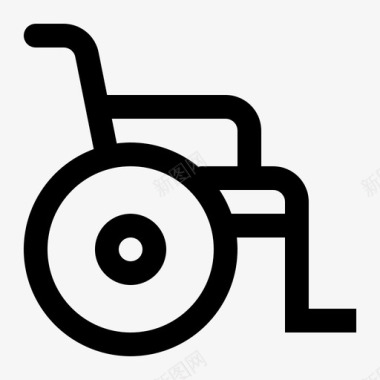 残疾人设施图标
