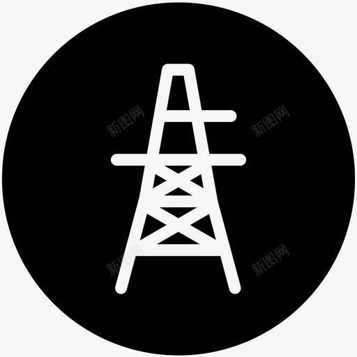 高压输电上字型svg_新图网 https://ixintu.com 高压 输电 字型