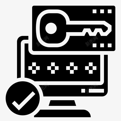 授权证书密钥svg_新图网 https://ixintu.com 授权 证书 密钥 密码 解锁 Internet 安全 标志 标志符 符号