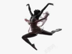 佑佑佑小溪图外国女模特人物舞蹈芭蕾跳跃男女模特素材