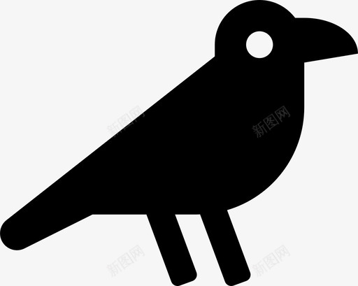 crowsvg_新图网 https://ixintu.com crow