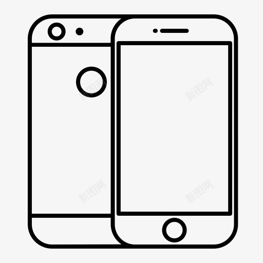 小工具iphoneiphone6svg_新图网 https://ixintu.com 小工 工具 iphone 手机 图标 大纲