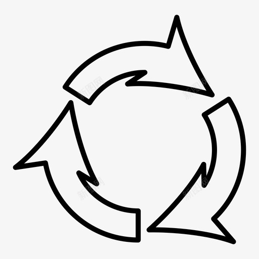 回收标志生态自然svg_新图网 https://ixintu.com 回收 标志 生态 自然 保护 纯净
