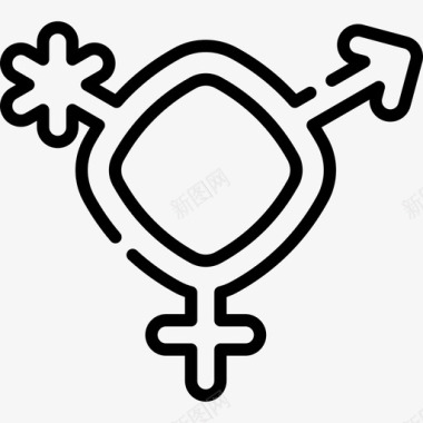 变性性别认同21直系图标