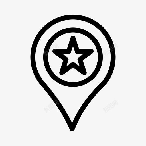 星号位置收藏夹地图svg_新图网 https://ixintu.com 星号 位置 收藏夹 地图 导航 搜索引擎 优化 营销 字形