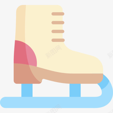滑冰加拿大23平坦图标